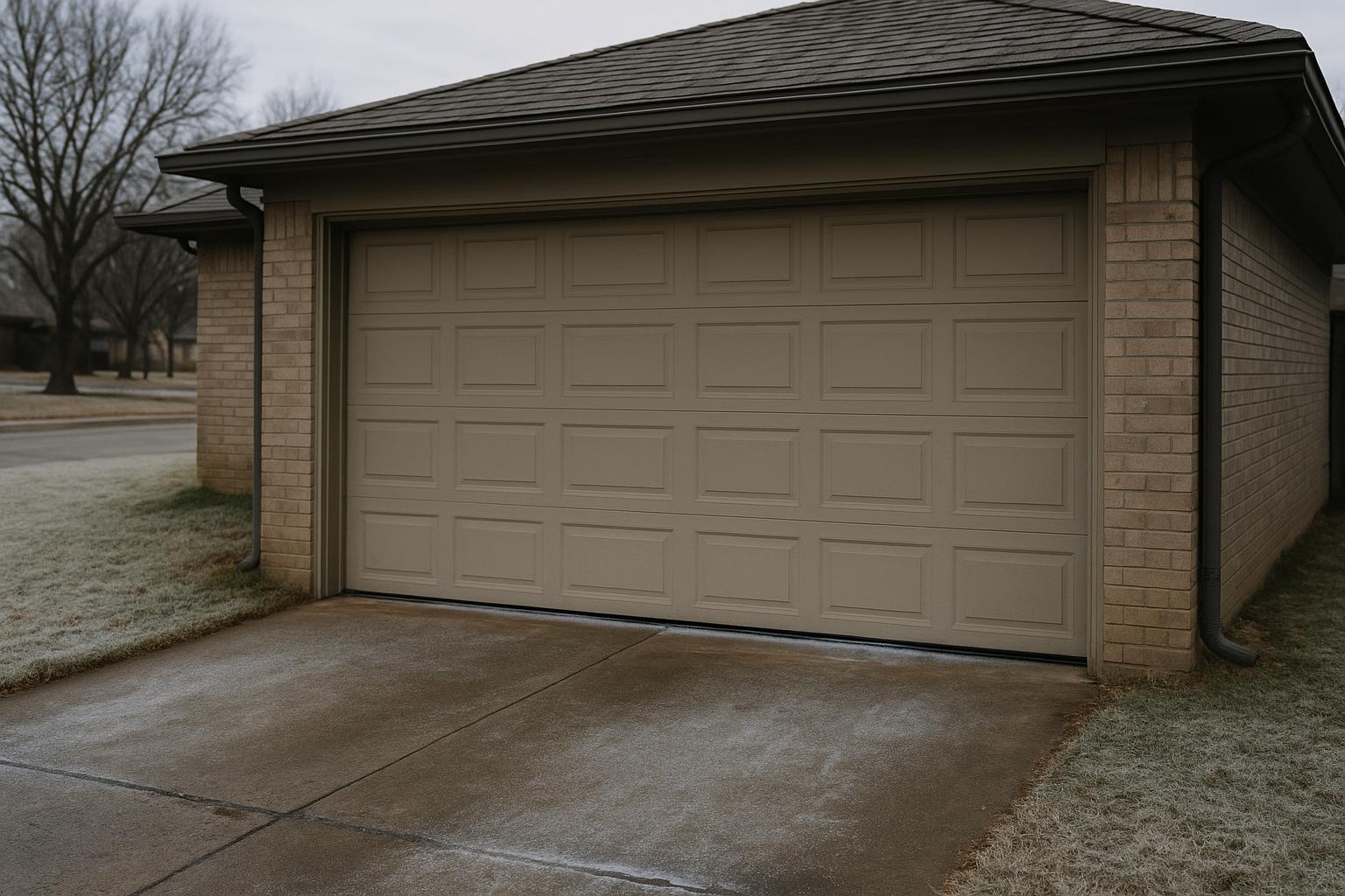 What to Do When Your Garage Door Won't Open in Cold Weather